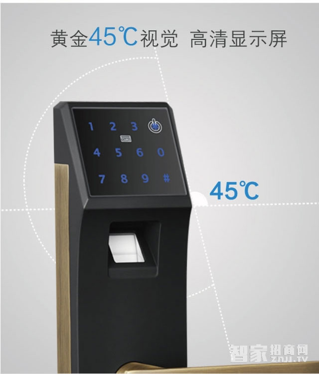 百思易智能鎖 防盜智能鎖/不銹鋼霸王鎖體/八種開鎖方式