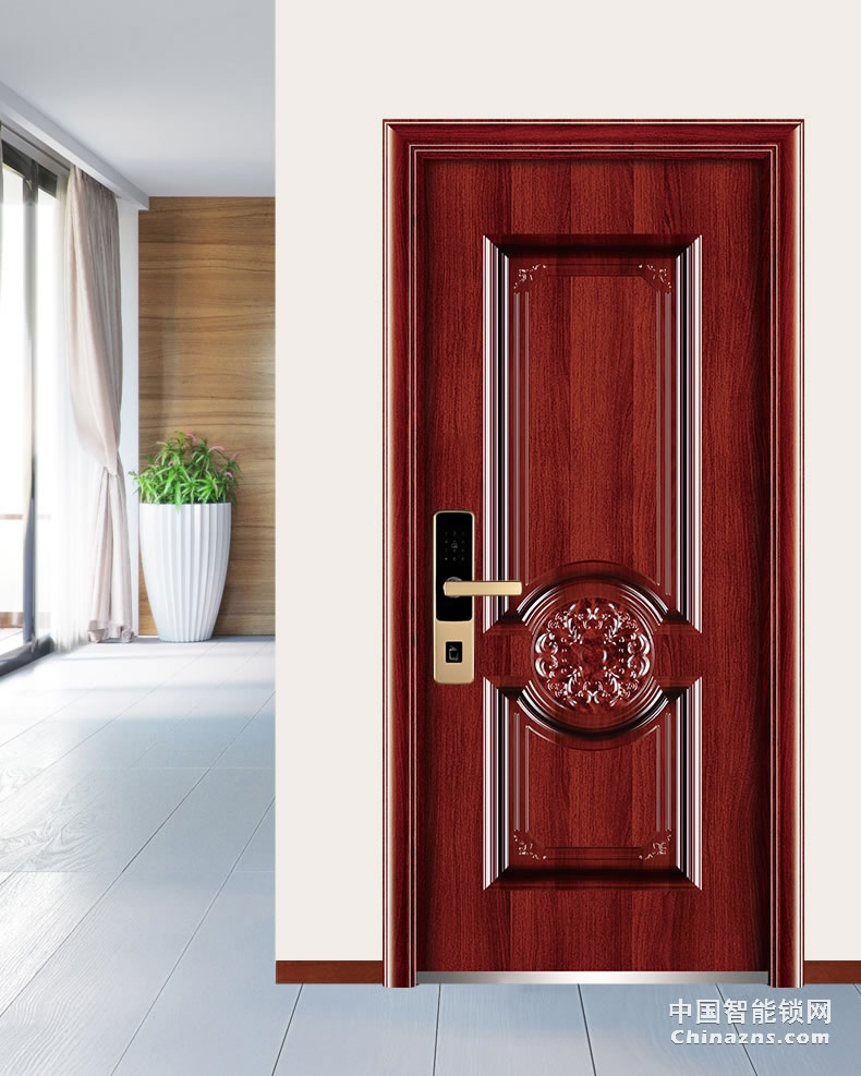 YGS指紋鎖家用智能鎖防盜門鎖智能鎖電子門鎖 大門鎖感應(yīng)8870