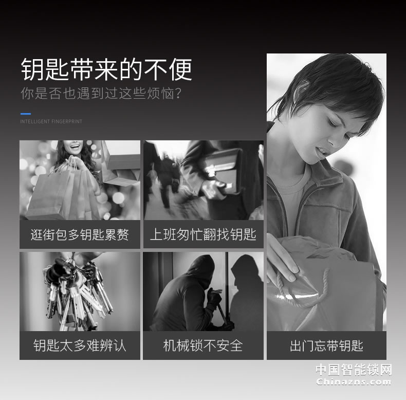 YGS楊格指紋鎖家用智能鎖防盜門鎖 APP遠程電子鎖密碼鎖大門禁鎖