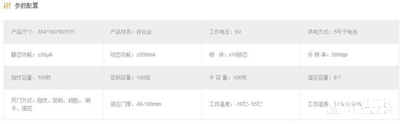 普羅巴克鋅合金滑蓋指紋鎖A308 公寓大門智能鎖