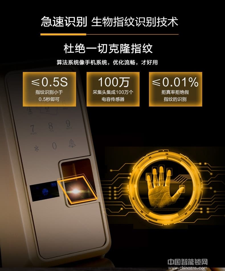鑫國鑫智能鎖 手機(jī)APP智能指紋門鎖 智能報警防盜鎖