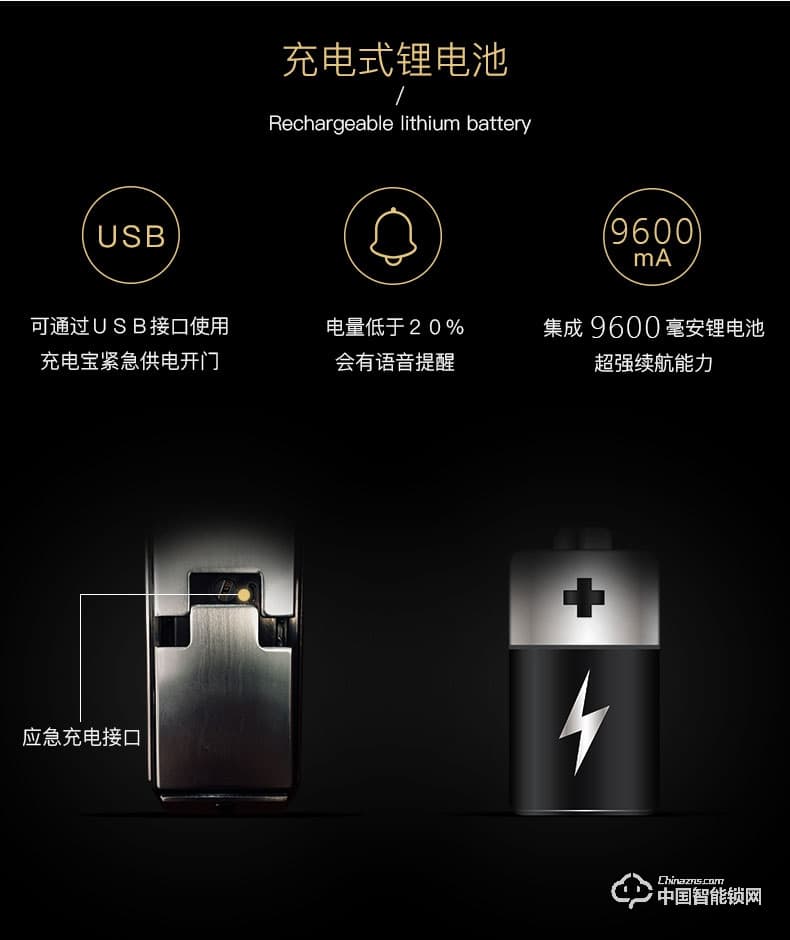 九萬里指紋鎖W500智能門鎖 wifi可視遠(yuǎn)程密碼鎖家用防盜門鎖電子鎖