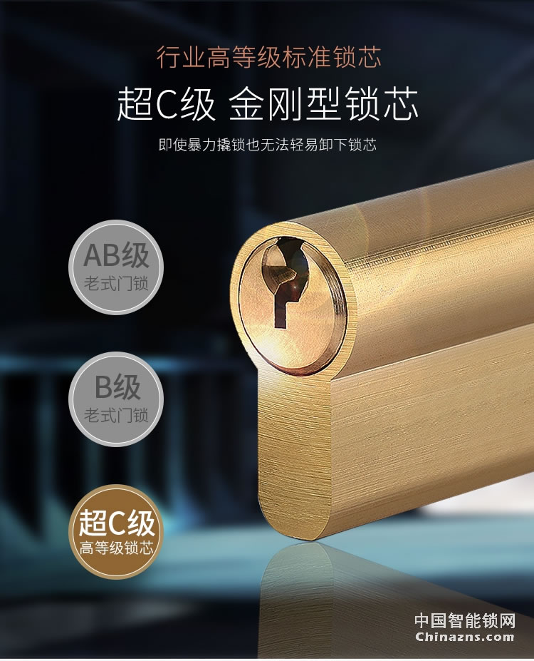 榮事達品冠全自動指紋鎖小智10 家用防盜門智能鎖