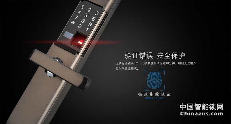 德犬智能鎖 H1滑蓋指紋鎖 雙開組合安全加倍