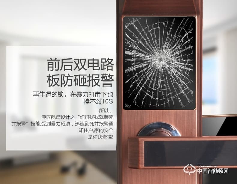 典匠智能鎖 D6017智能家用防盜門半導(dǎo)體指紋鎖密碼鎖