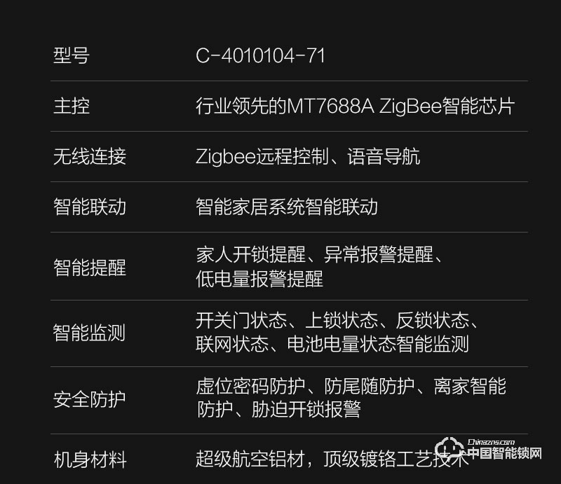 阿波羅智能鎖 智能家用門鎖 防盜門指紋密碼鎖