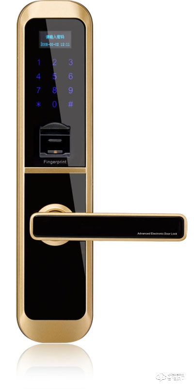 薩洛克智能鎖 S6直板智能指紋密碼鎖