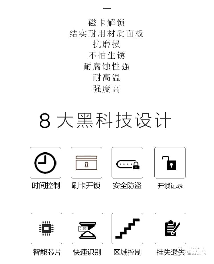 居頂指紋鎖 感應(yīng)門鎖IC卡磁卡安全客房鎖