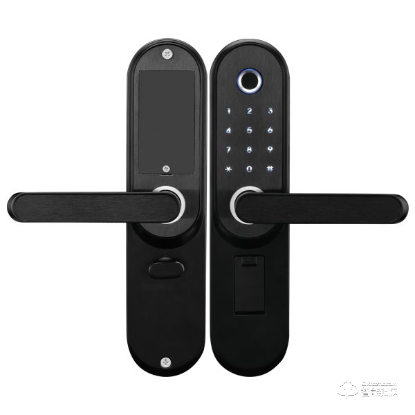 衛安指紋鎖 905酷雅黑全觸摸面板密碼鎖