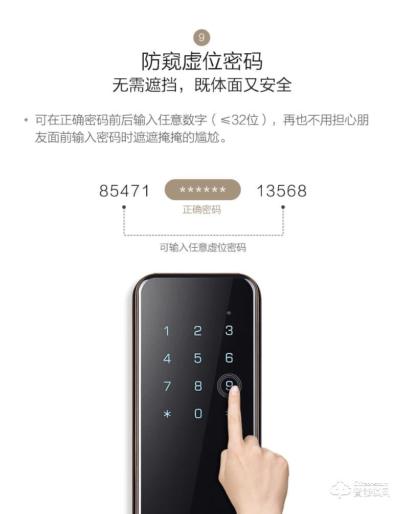 海爾智能鎖 NB系列家用防盜門電子鎖