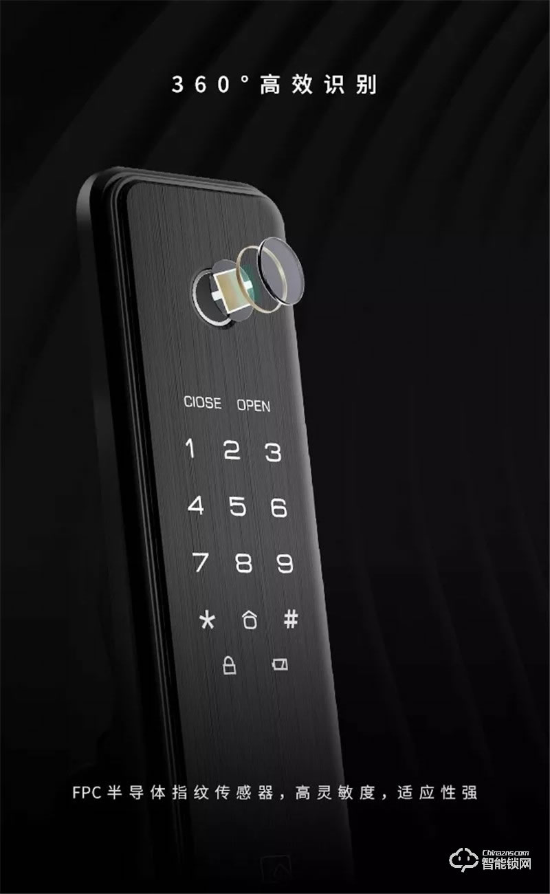 頂固智能鎖 TX smart室內全自動推拉智能鎖