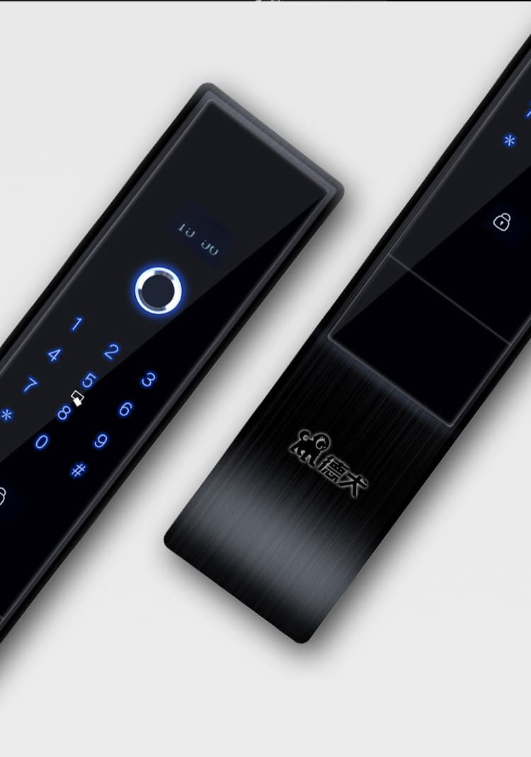 德犬智能鎖 L2全自動(dòng)家用防盜門(mén)指紋密碼鎖