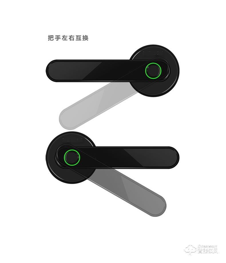 紐冠智能鎖 K1用電子藍(lán)牙指紋鎖