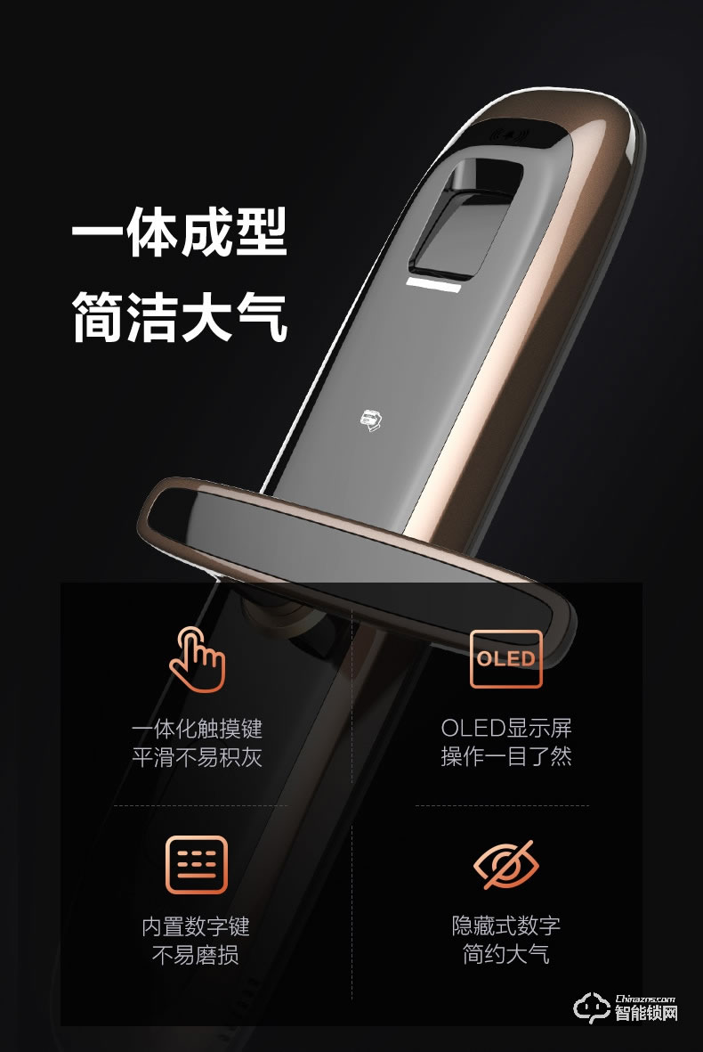 螢石智能鎖 DL21S家用互聯網防盜門電子鎖