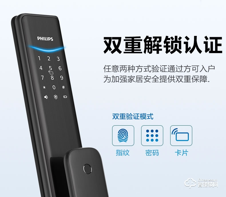 飛利浦智能鎖 DDL701E推拉式全自動電子密碼鎖