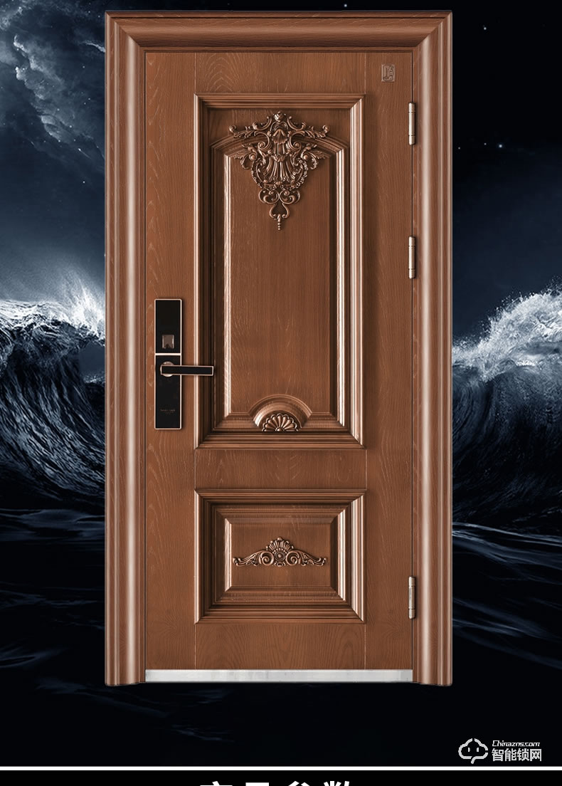 三得利智能門 定制別墅入戶門單門