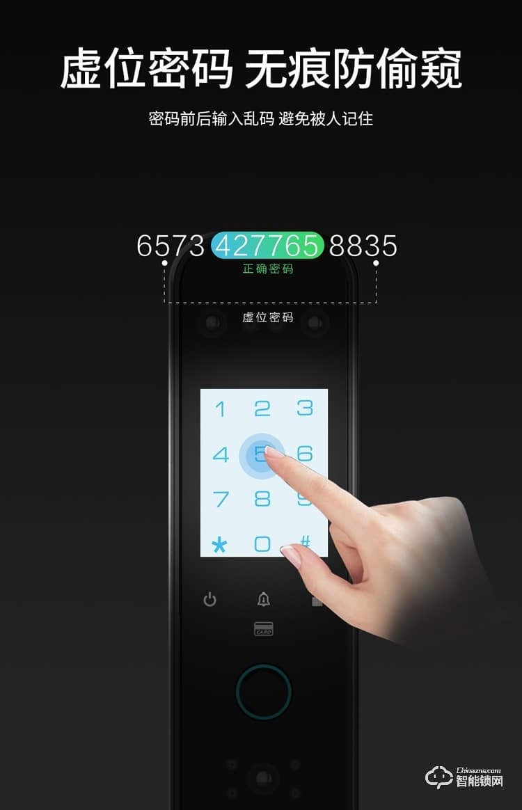 皇家金盾智能鎖 S500全自動貓眼指紋密碼鎖