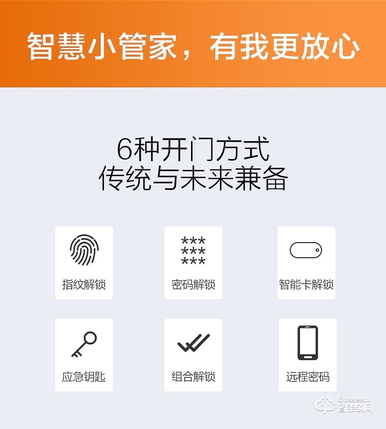 海爾智能鎖 E68家用防盜門大門電子鎖