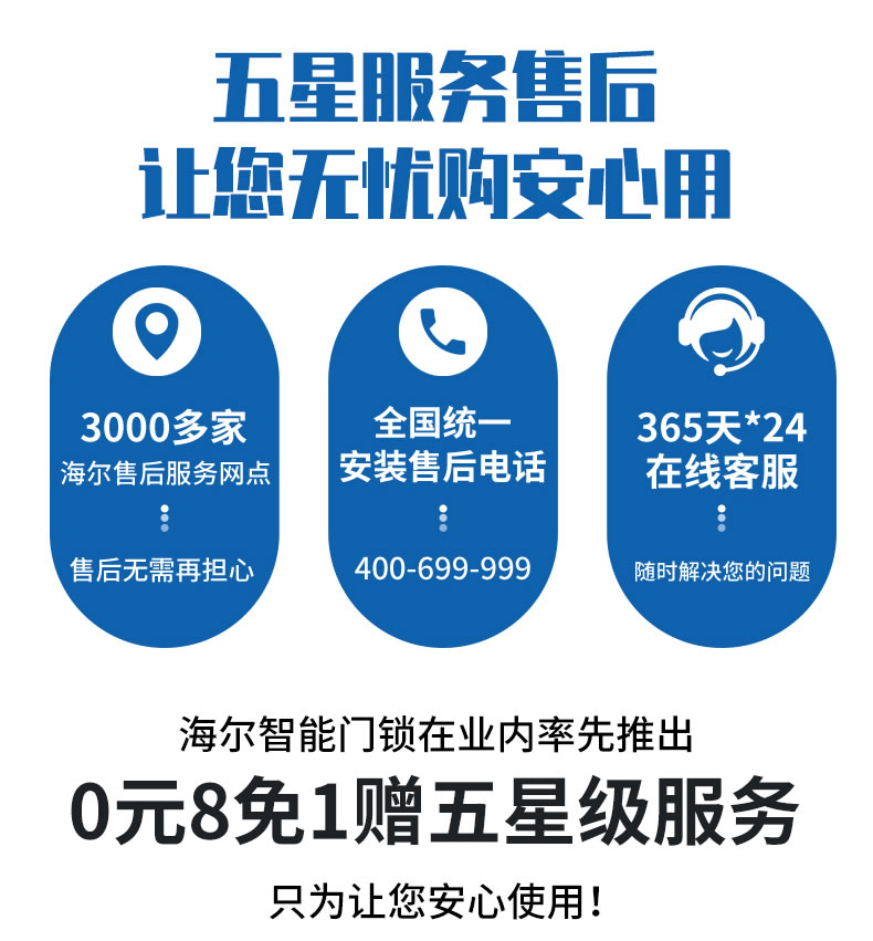 海爾智能鎖3D人臉識別指紋鎖23V可視貓眼密碼鎖家用鎖V23
