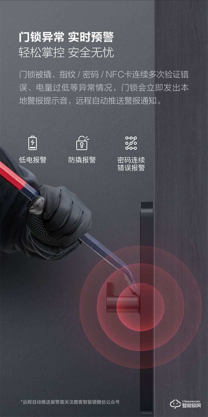 鹿客智能鎖x3 指紋鎖防盜門(mén)鎖