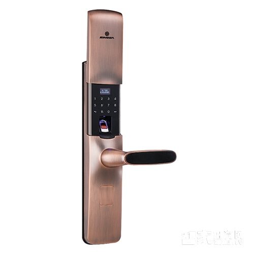 思歌智能指紋鎖 電子密碼鎖 304不銹鋼/防盜防火鎖體