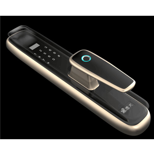 德犬智能鎖 萬能互通推拉智能鎖T10 家用防盜門鎖