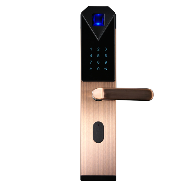 普泰升指紋鎖 智能密碼鎖 感應大門電子鎖