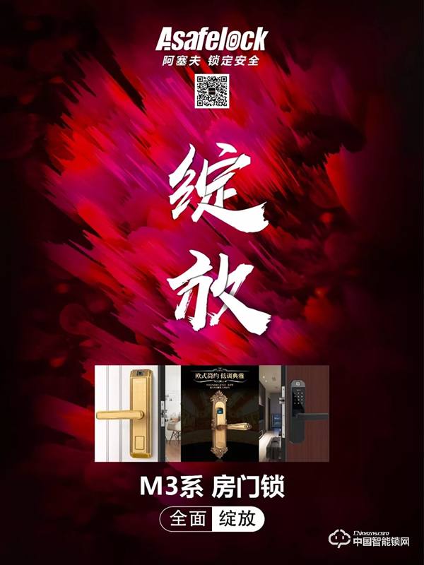 阿塞夫安全智能鎖新品上市！