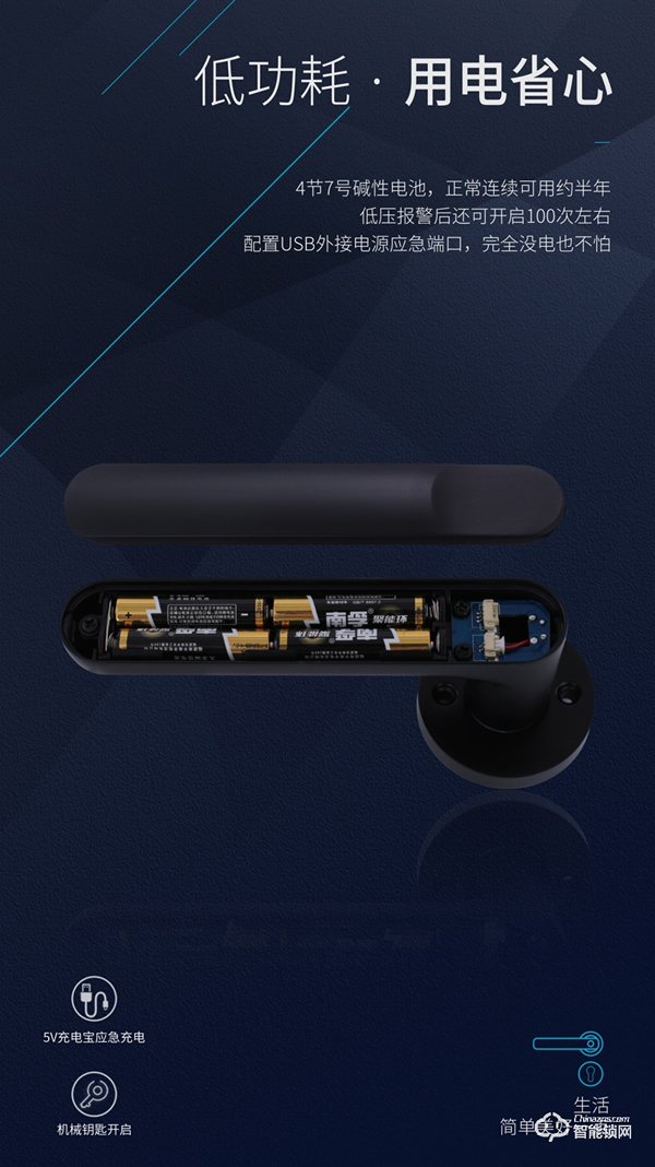 【房門新寵·簡約之選】櫻花DZ-7003分體室內門智能鎖 新品上市