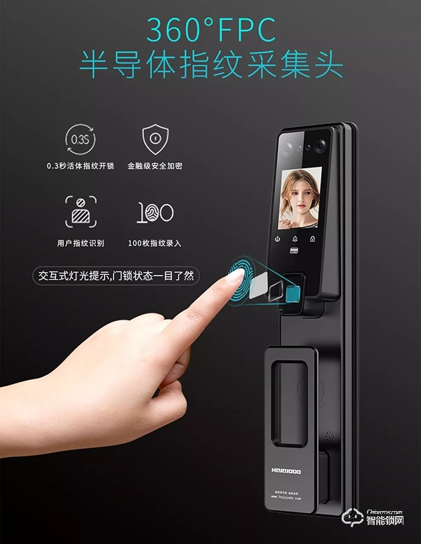 智能鎖進(jìn)入人臉識(shí)別時(shí)代，體驗(yàn)皇家金盾智能鎖“黑科技”
