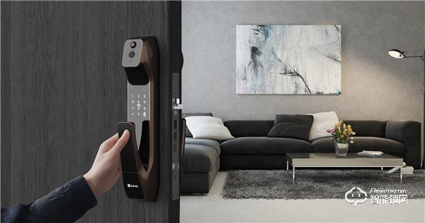 螢石智能鎖全自動鎖體，關門沒有“后顧”之憂