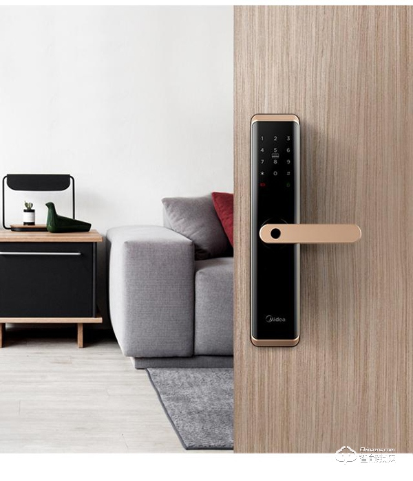 門鎖黑科技保護家庭安全，美的BF105智能門鎖簡評