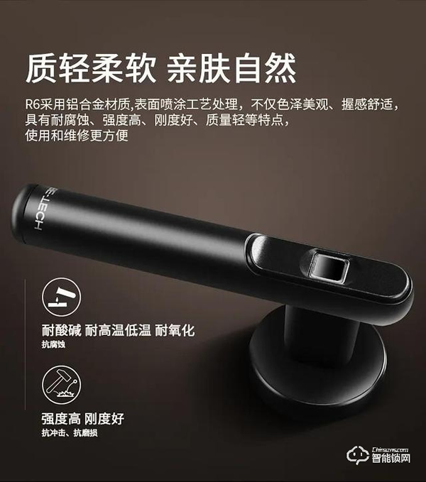 是時候給臥室配一把智能門鎖，必達R6你值得擁有