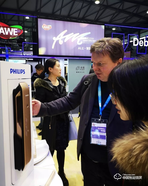 飛利浦智能鎖驚艷亮相2019AWE，用科技暢享美好生活！