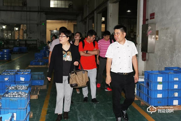 中國智能鎖行業考察行之走進櫻花指紋鎖