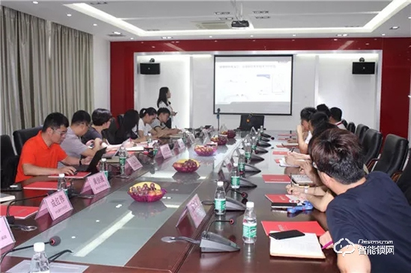 中國智能鎖行業考察行之走進櫻花指紋鎖