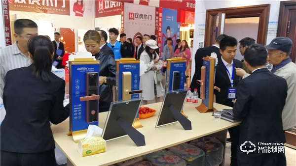 貴陽安團家博會，忠恒智能門鎖展位人氣爆棚