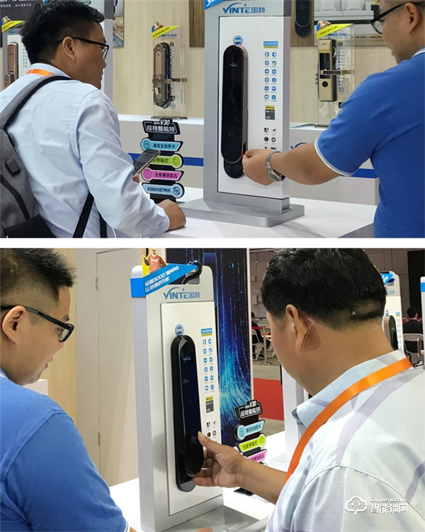 感受“超穩(wěn)”的魅力，因特智能鎖亮相2019國際五金博覽會