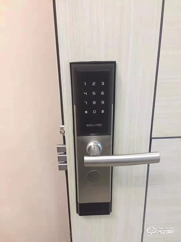 熱烈祝賀：天河梵洛居公寓安裝LoRa無(wú)線聯(lián)網(wǎng)公寓防盜門(mén)鎖調(diào)試完成!