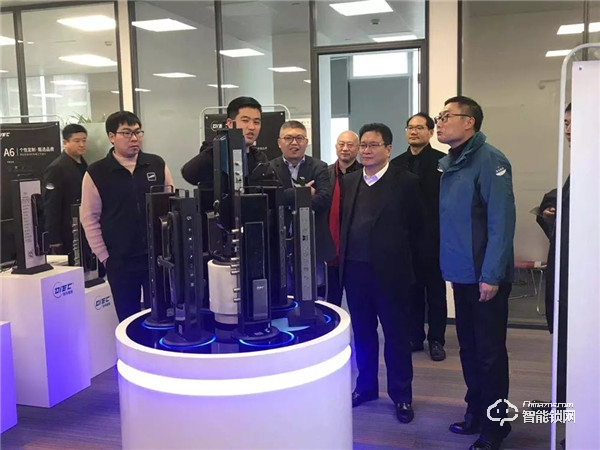 新沂市領導帶隊赴滬考察，招商引資歐科智能鎖項目