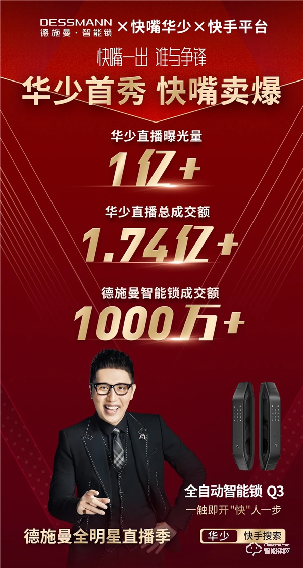 總曝光量破億、總銷售額破千萬！華少、袁弘&張歆藝燃爆德施曼全明星直播夜