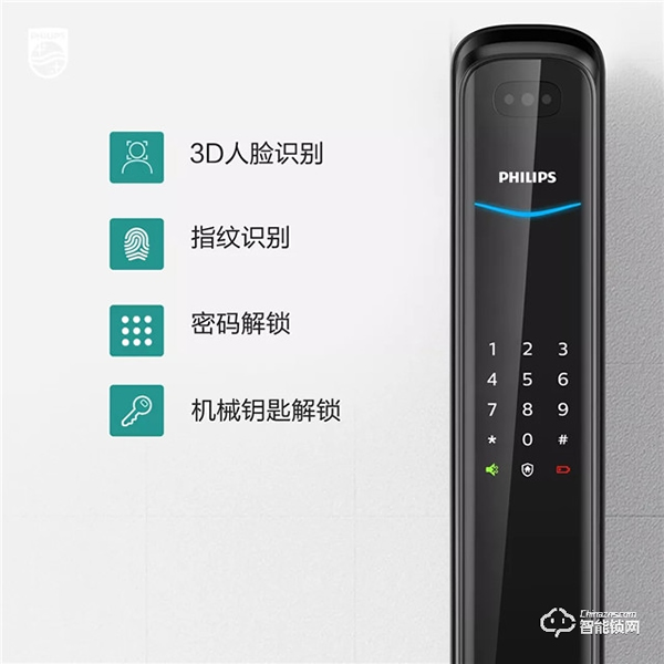 飛利浦智能鎖，解鎖智能美好生活