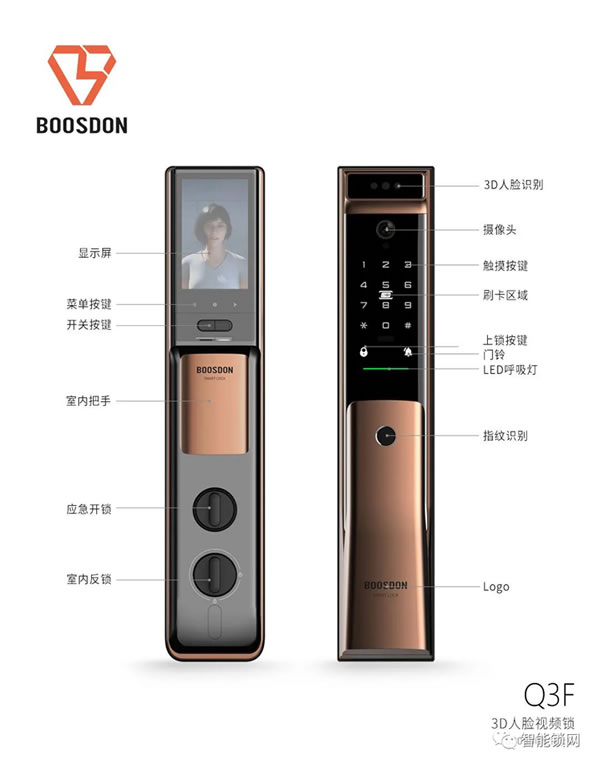 顏值與科技并存！保仕盾Q3系列智能鎖爆款出圈