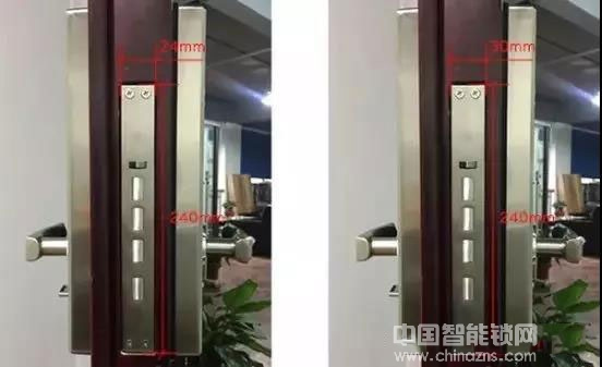 安裝智能鎖如何測量鎖體尺寸？