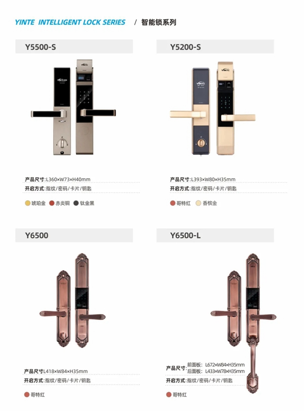 因特智能鎖| 連獲五項(xiàng)榮譽(yù)評(píng)定，盡展品牌實(shí)力！