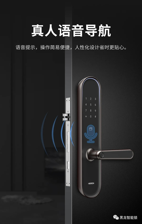 重磅！黑龍F5智感雙全智能鎖全球首發