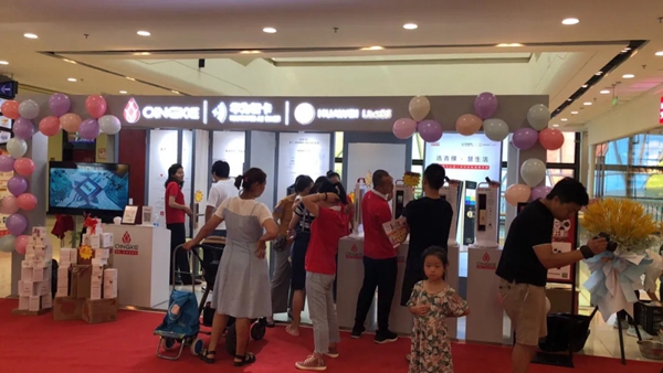 青稞智能鎖開封萬達旗艦店開業