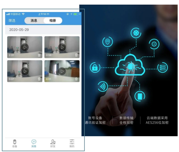 洛克思格指靜脈智能鎖：小Si可視門鈴相比傳統門鈴到底有何不同？