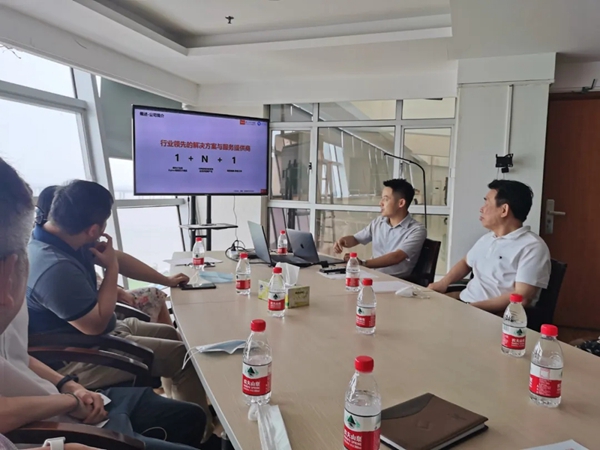 威士丹利陳董事長實(shí)地考察中科院合作項(xiàng)目