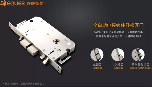 移康可視物聯網鎖E6800成功發布，迎來眾多房企的關注！